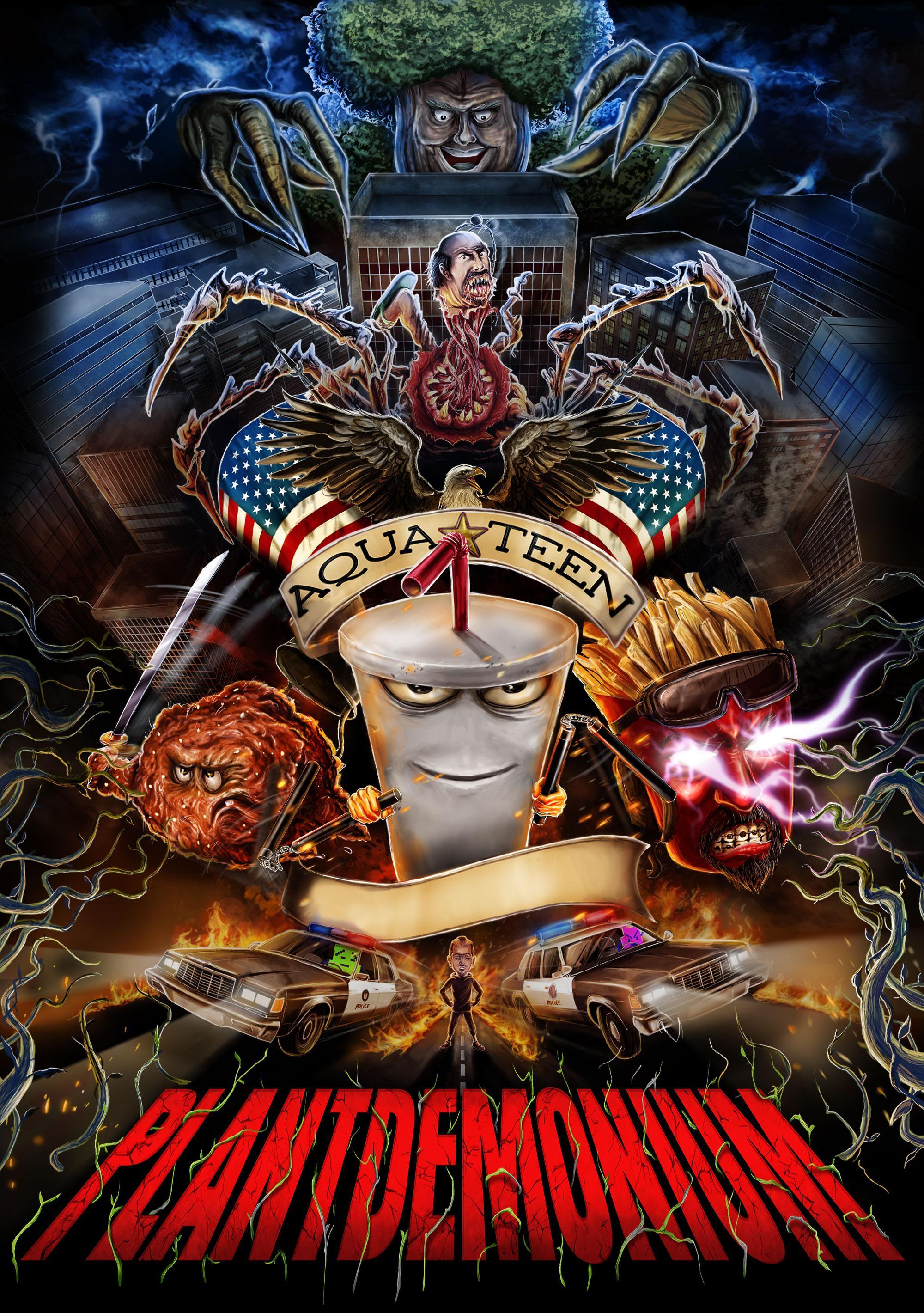 Key art Aqua Teen Plantdemonium