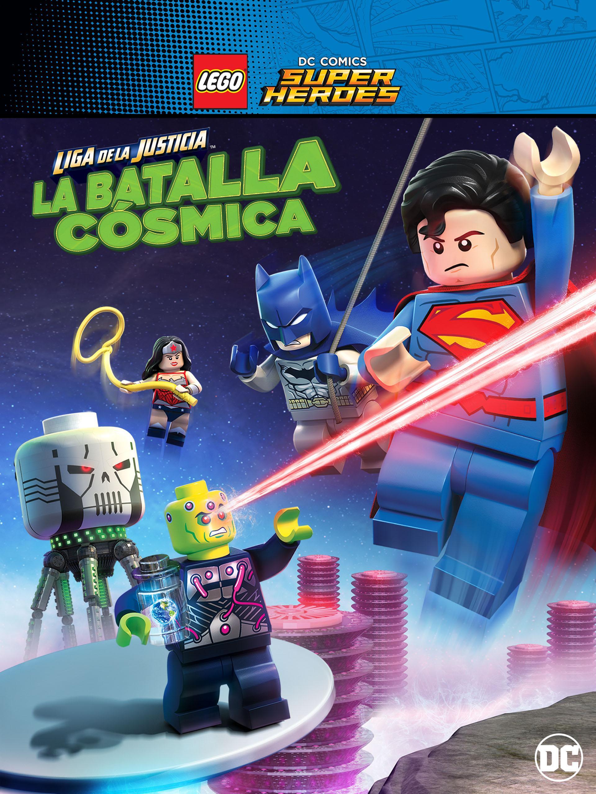 Key Art: Liga de la Justicia LEGO: Batalla Cósmica