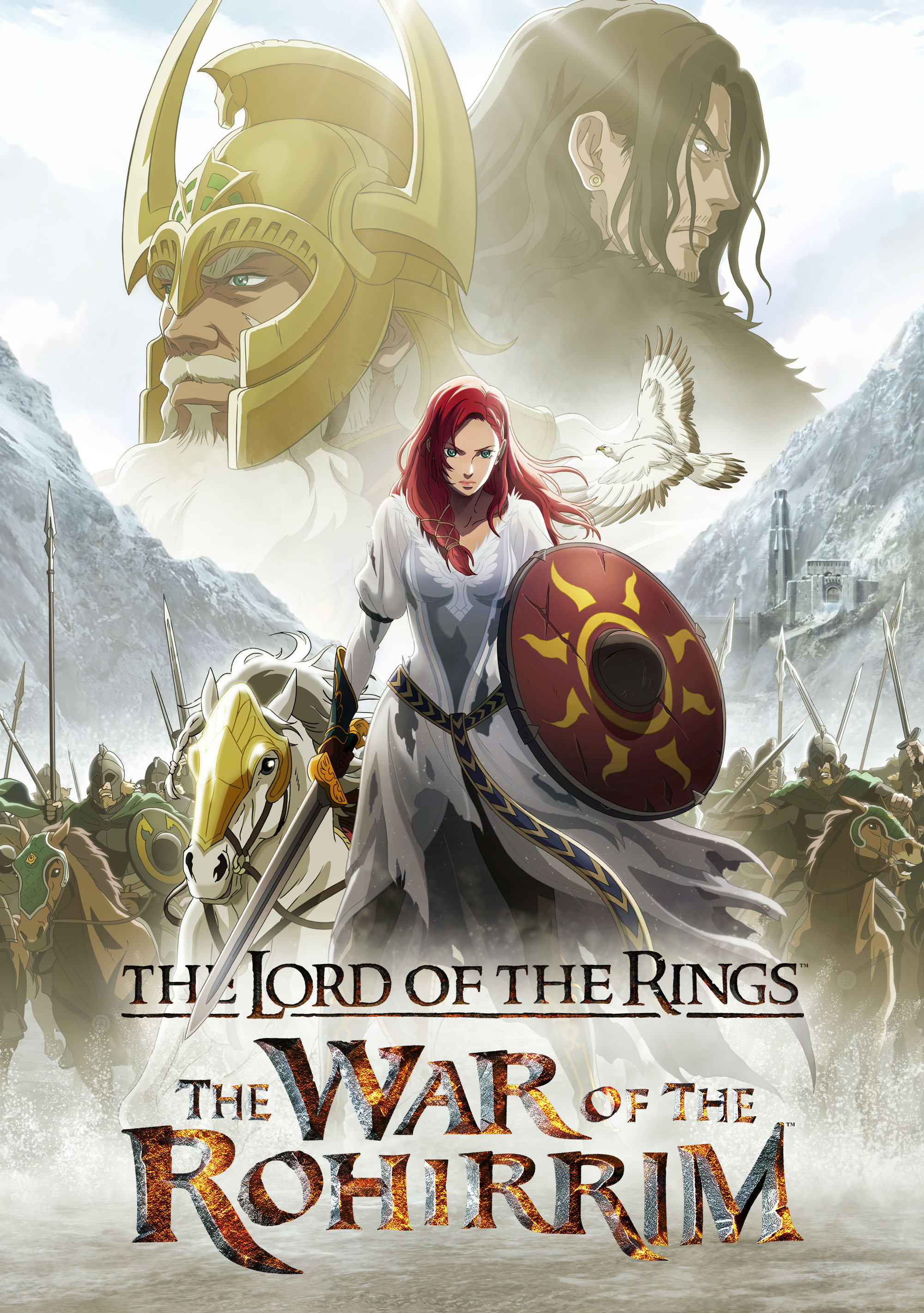 Key art El señor de los anillos: La guerrra de los Rohirrim Key art El señor de los anillos: La guerrra de los Rohirrim
