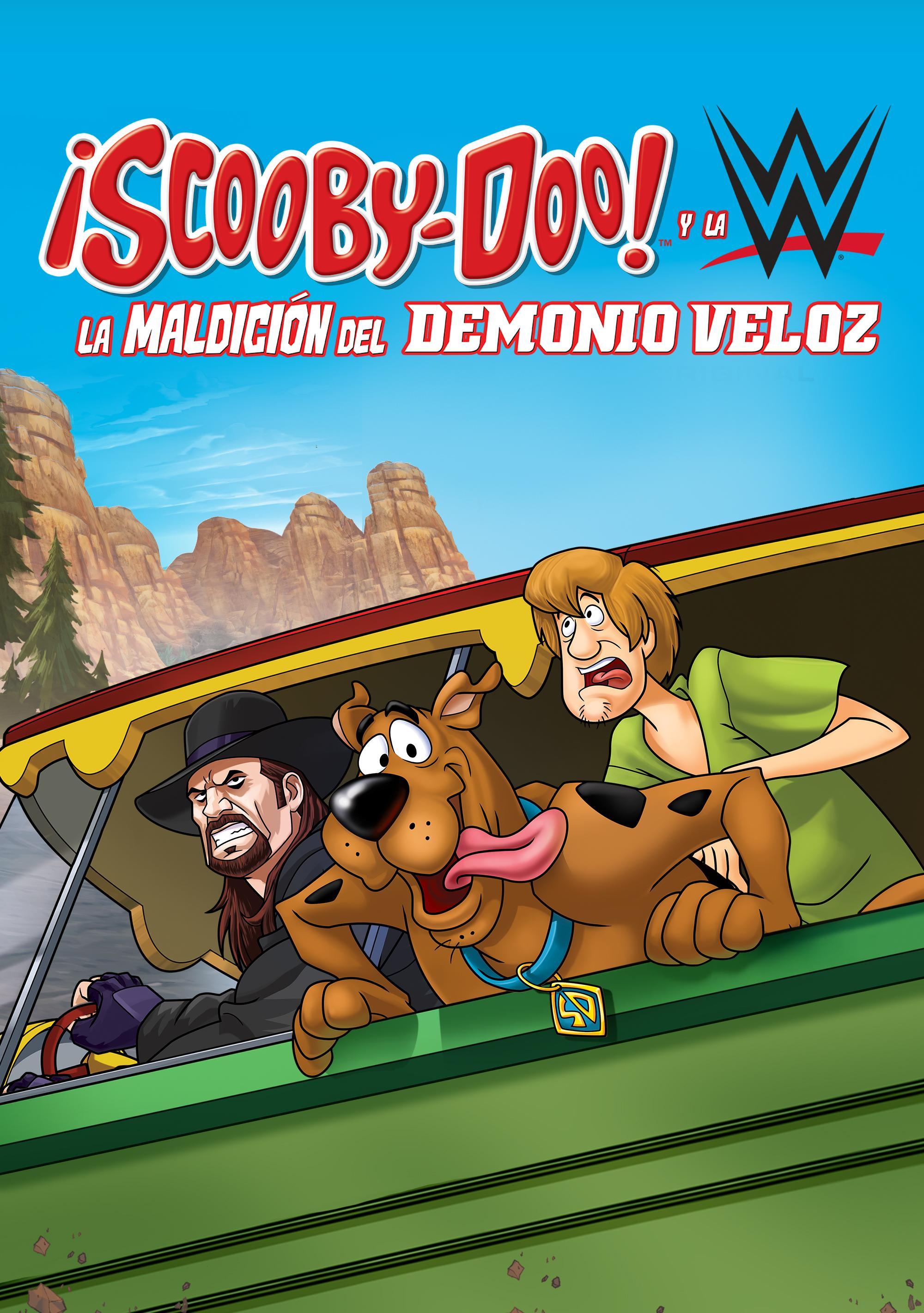 Key art: Scooby-Doo! Y LA WWE: La Maldición Del Demonio Veloz