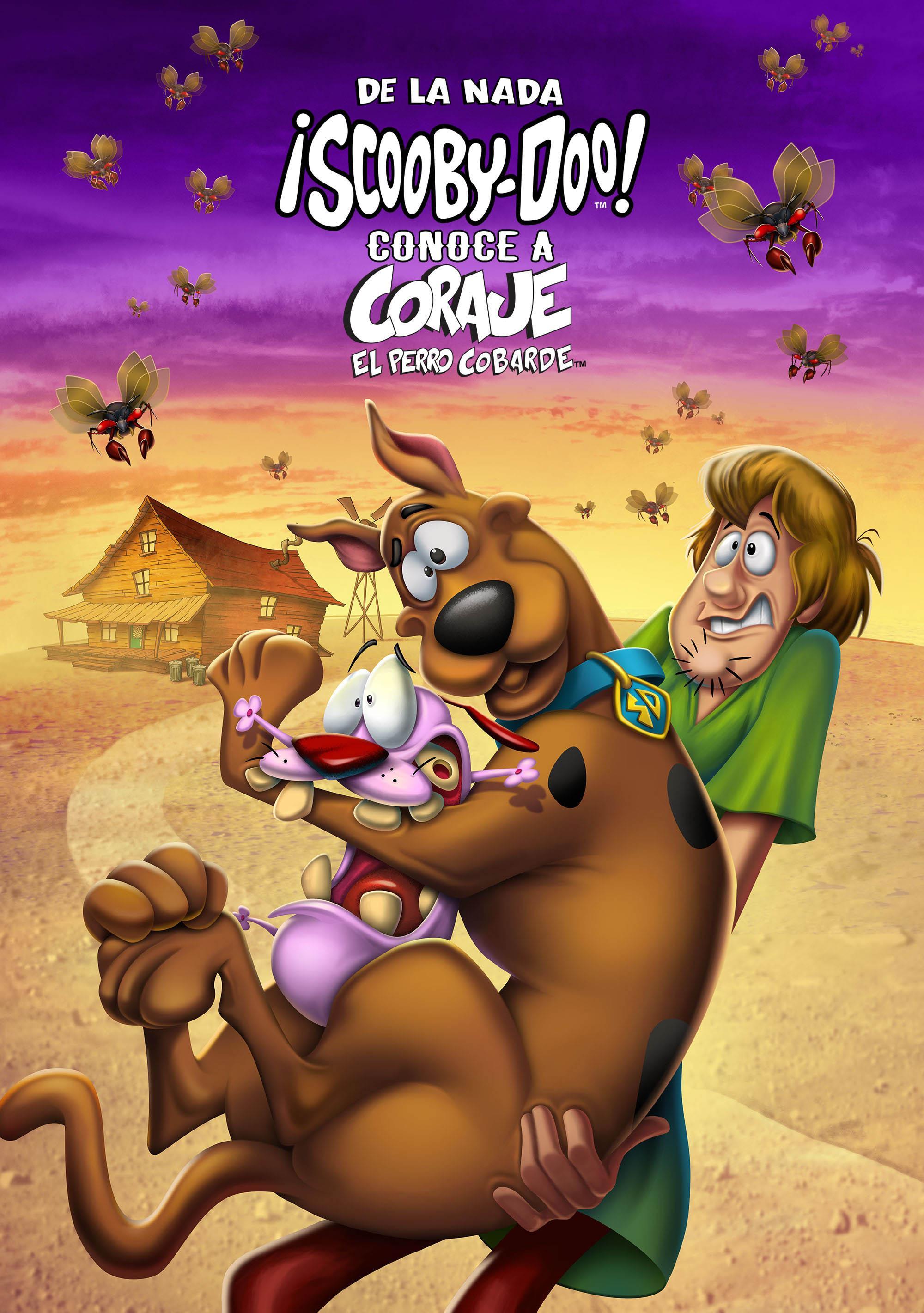 Key Art: Scooby-Doo conoce a Coraje el perro Cobarde