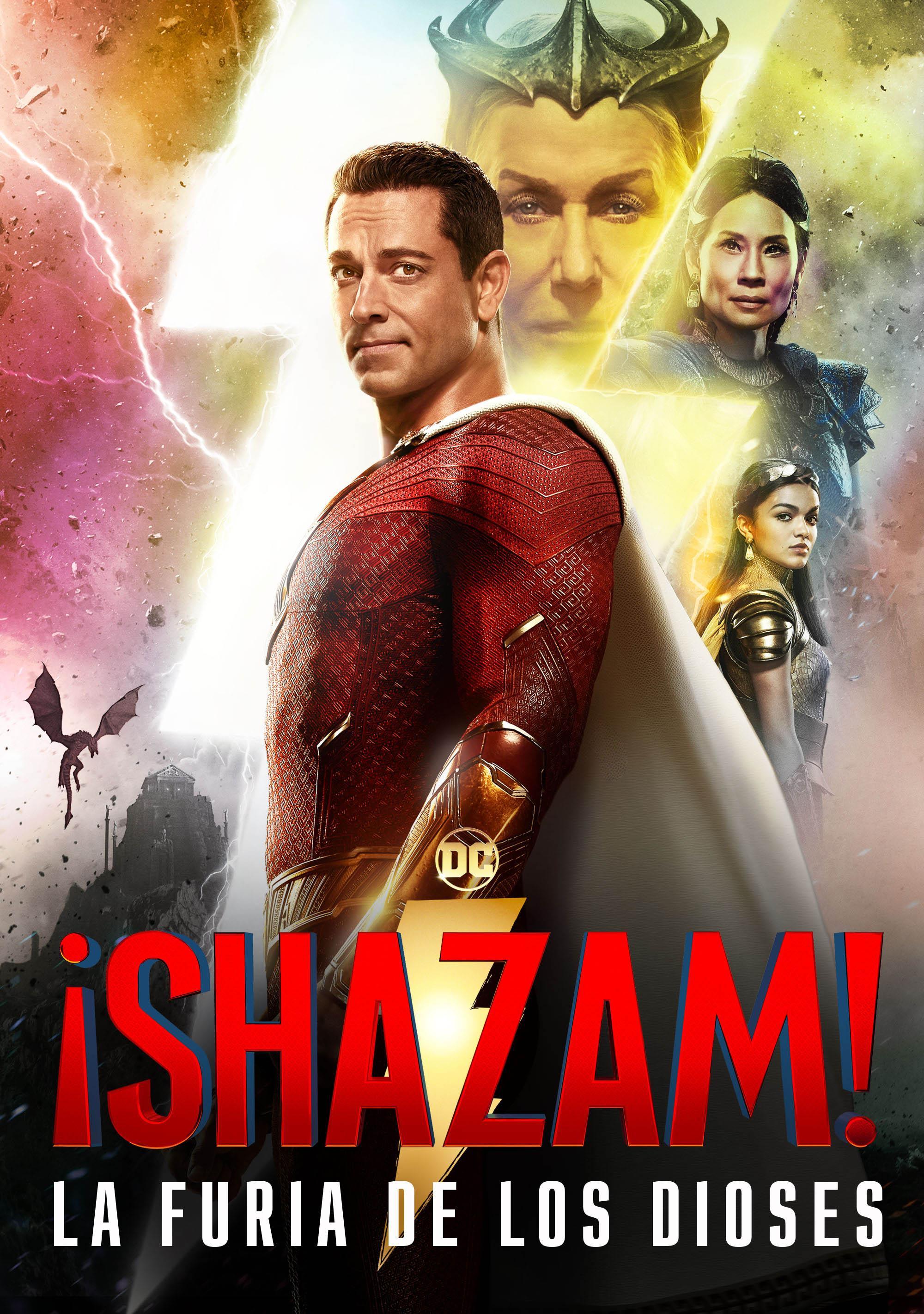 Key art shazam La Furia de los Dioses